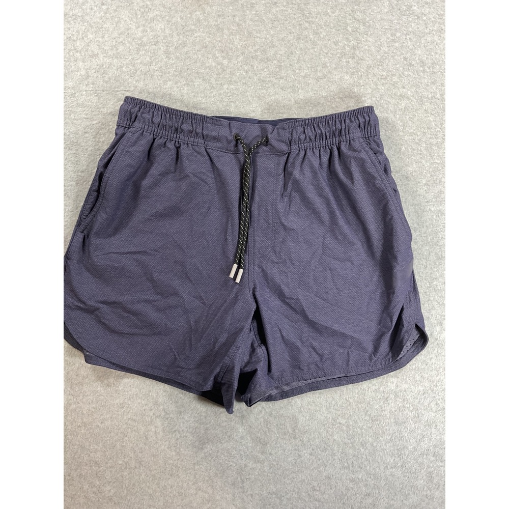 Legends Relay Shorts Mens Medium Navy Blue 5 Inch Inseam Lined Running 2092